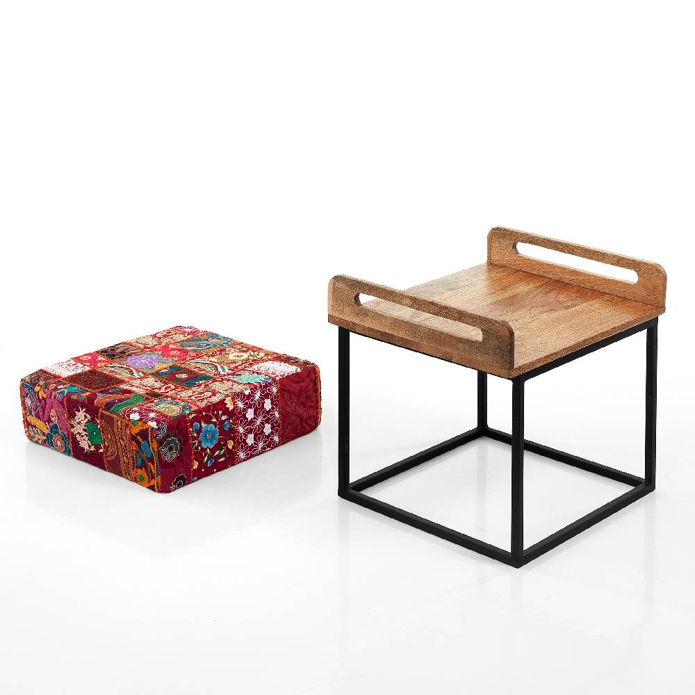 Oresteluchetta Pouf / Tavolino YANTRA RED PATCH Offerte