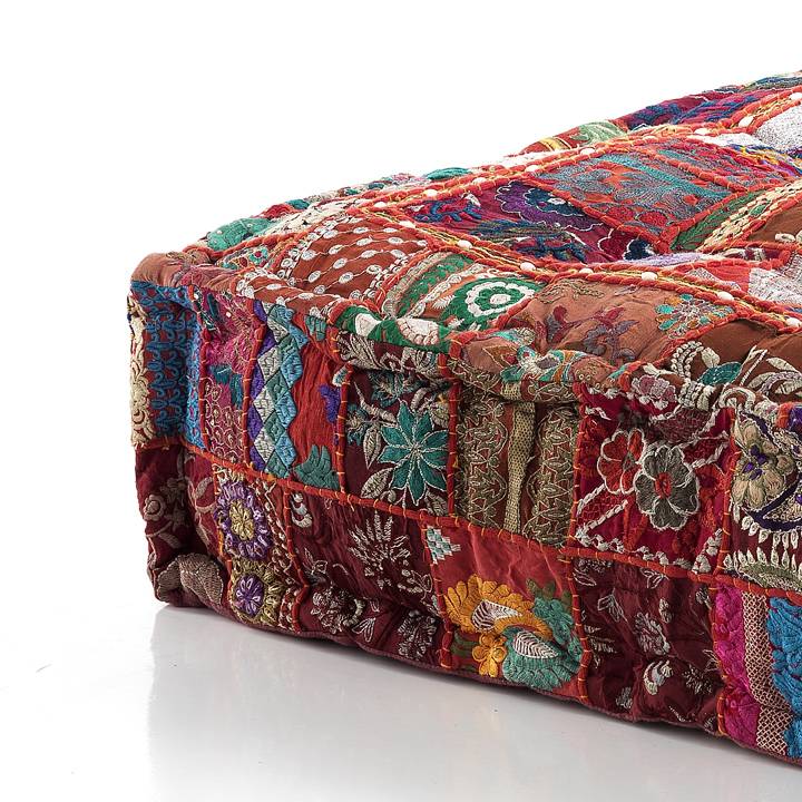 Oresteluchetta Pouf quadrato YANTRA RED PATCH Hotsell