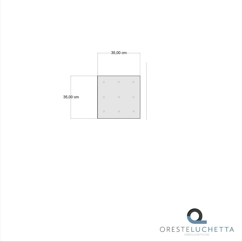 Oresteluchetta Cuscino small YANTRA CREAM Vendita Calda