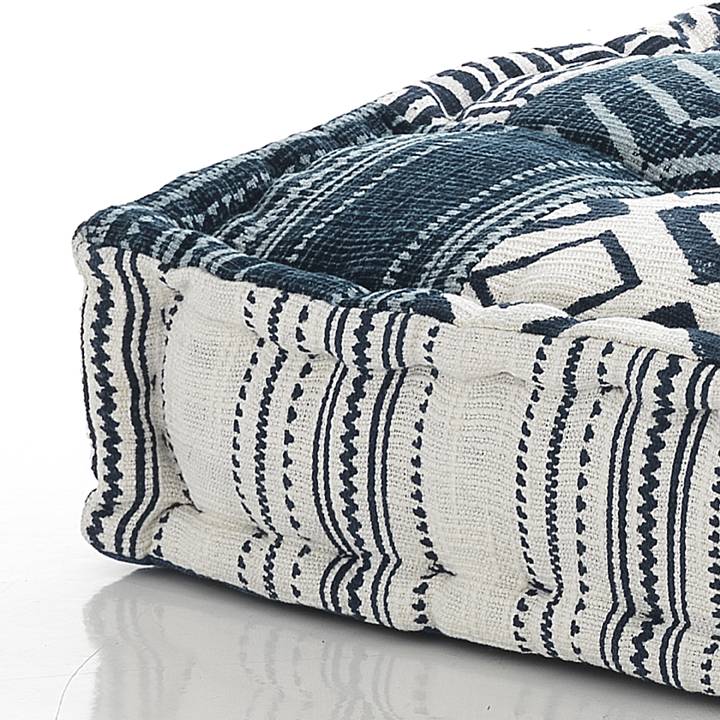 Oresteluchetta cuscino small YANTRA WHITE BLUE Saldi Di Fabbrica
