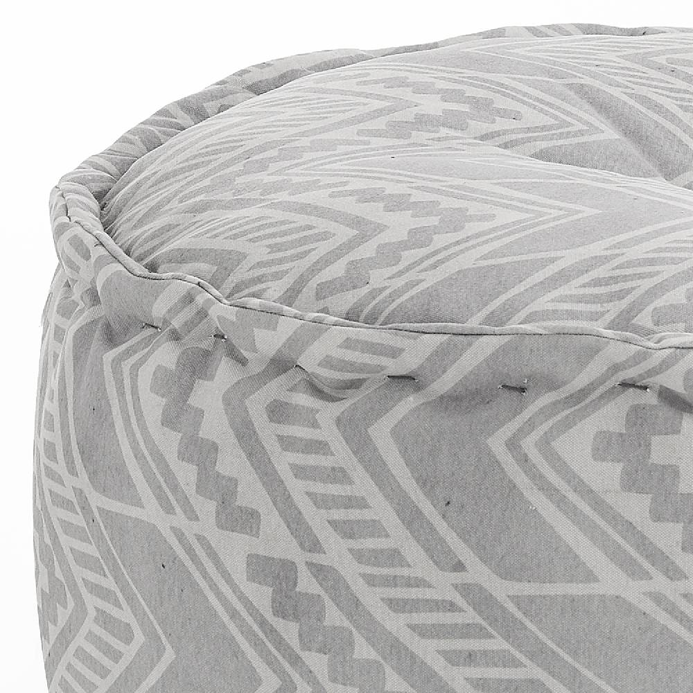 Oresteluchetta Pouf OUTDOOR YANTRA IKAT GREY 2025