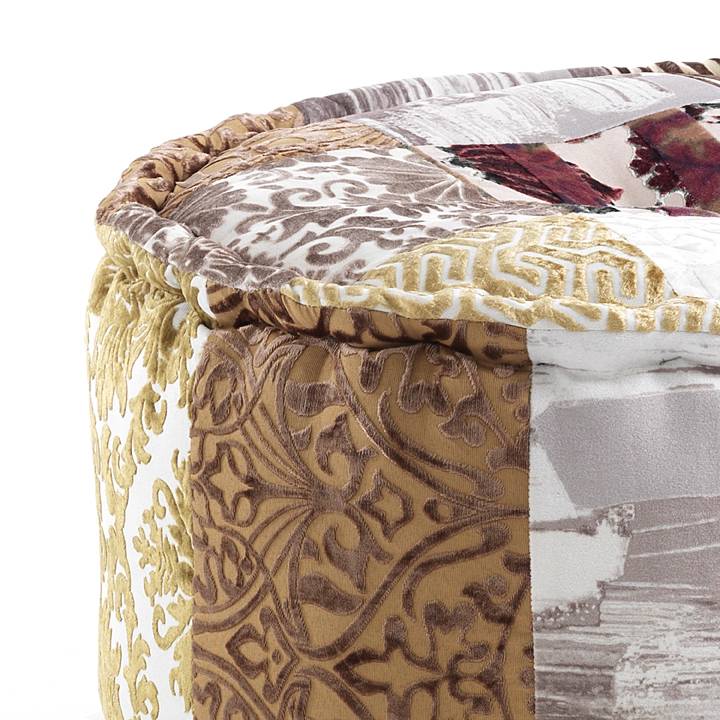 Oresteluchetta Pouf rotondo YANTRA VELVET Prezzo Ridotto