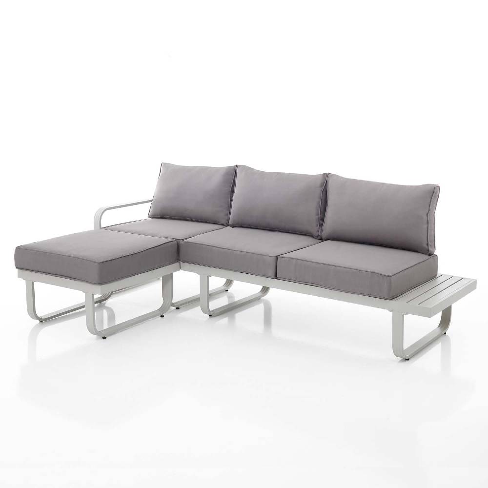 Oresteluchetta Divano con pouf outdoor PALMA Saldi Di Fabbrica