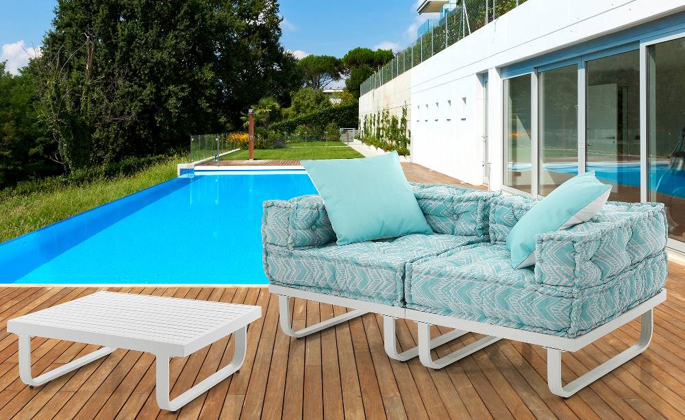 Oresteluchetta Divano 2 posti ARON OUTDOOR Composizione 60 Shopping Online
