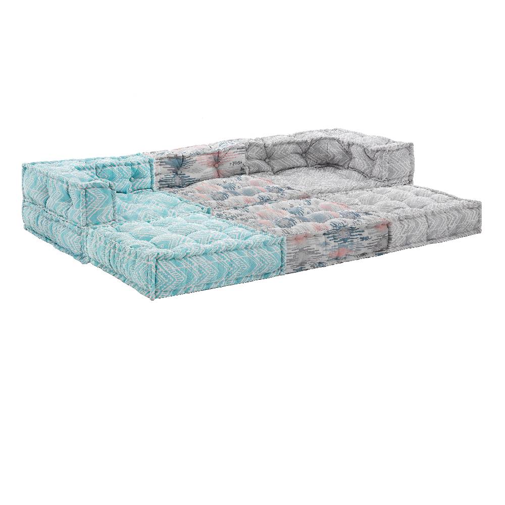 Oresteluchetta Divano 3 posti OUTDOOR MULTICOLOR Composizione 59 Sconto
