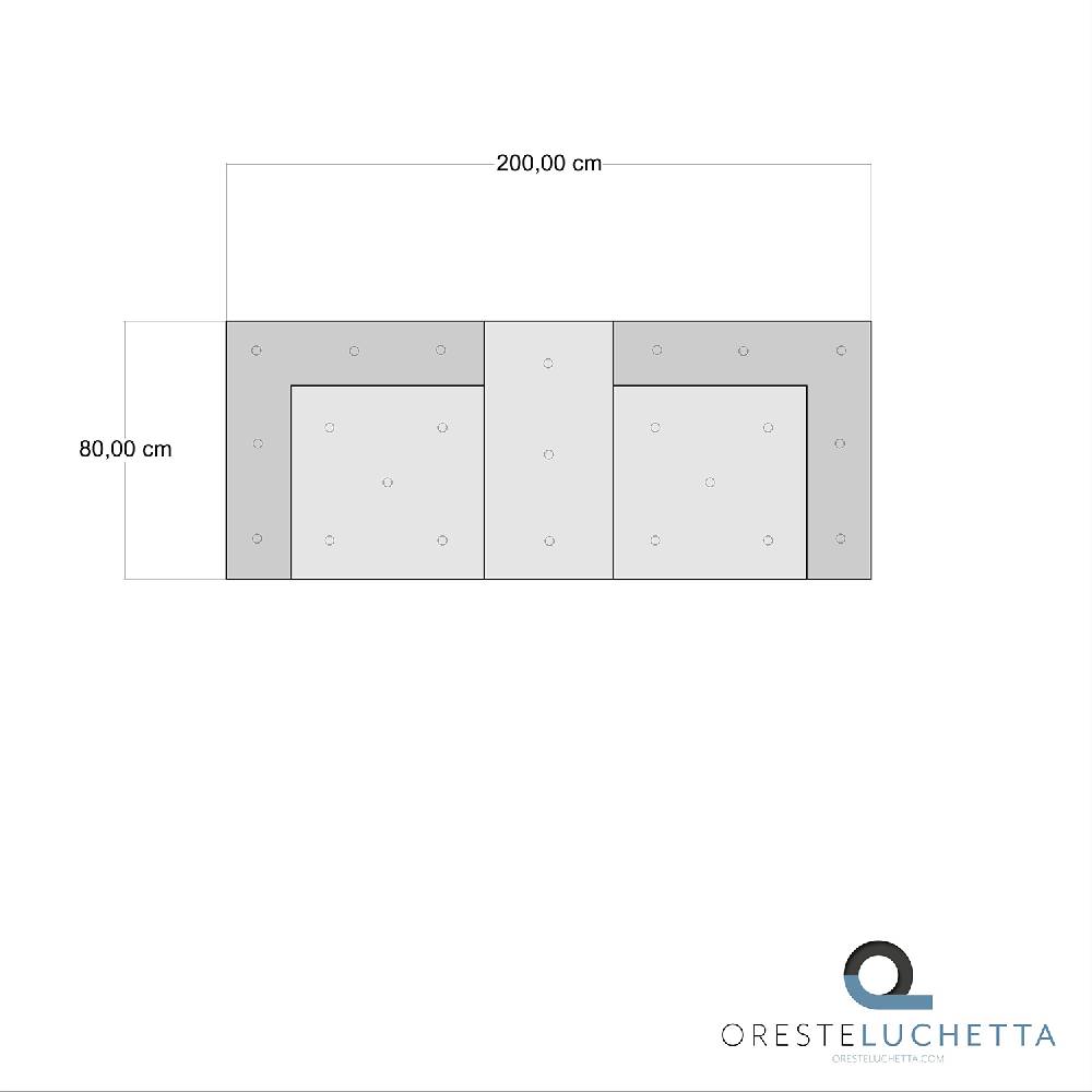 Oresteluchetta Divano 2 posti MAXI YANTRA Offerte