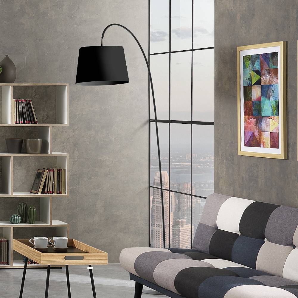 Oresteluchetta Lampada da terra ROMINA BLACK 2025