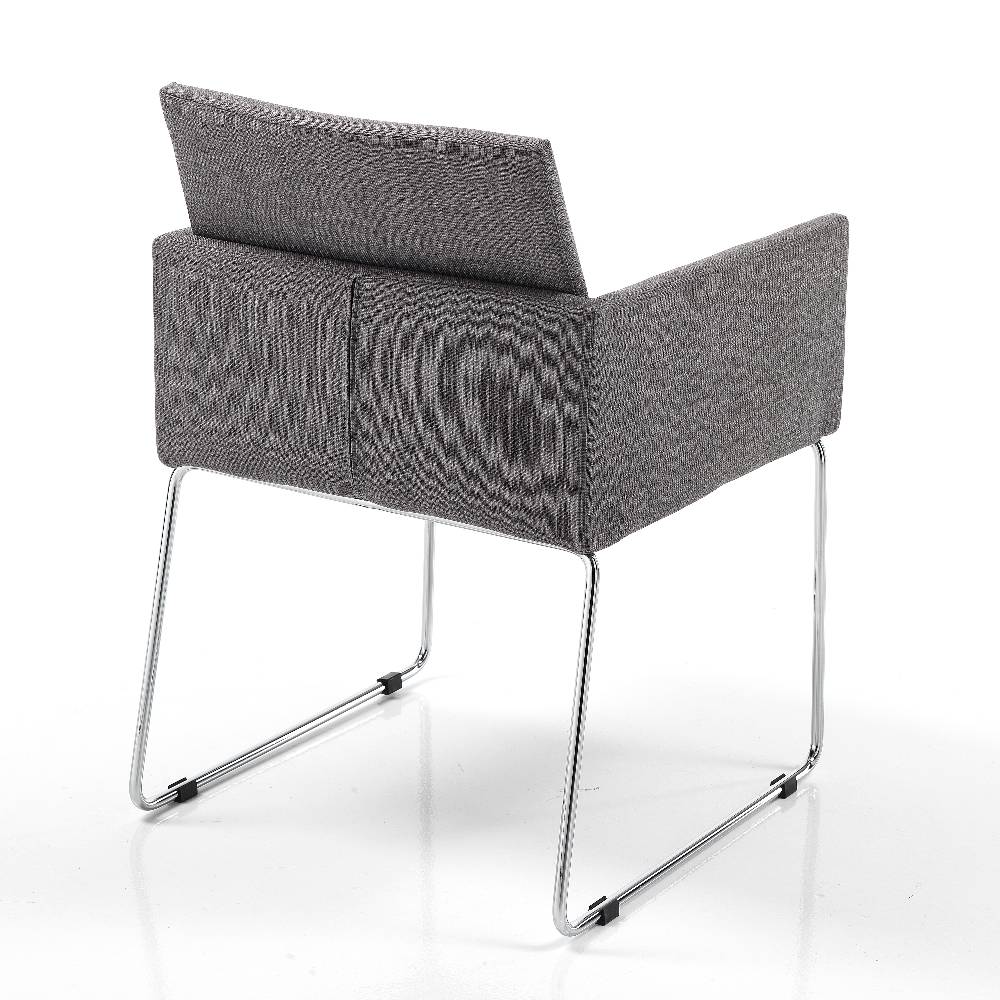 Oresteluchetta SEDIA IMBOTTITA GARLAND GREY Negozi Online