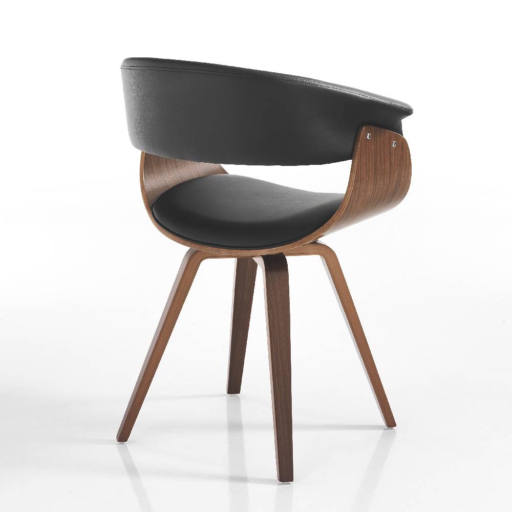 Oresteluchetta SEDIA MICHIGAN DARK WOOD Limitato a 3 giorni