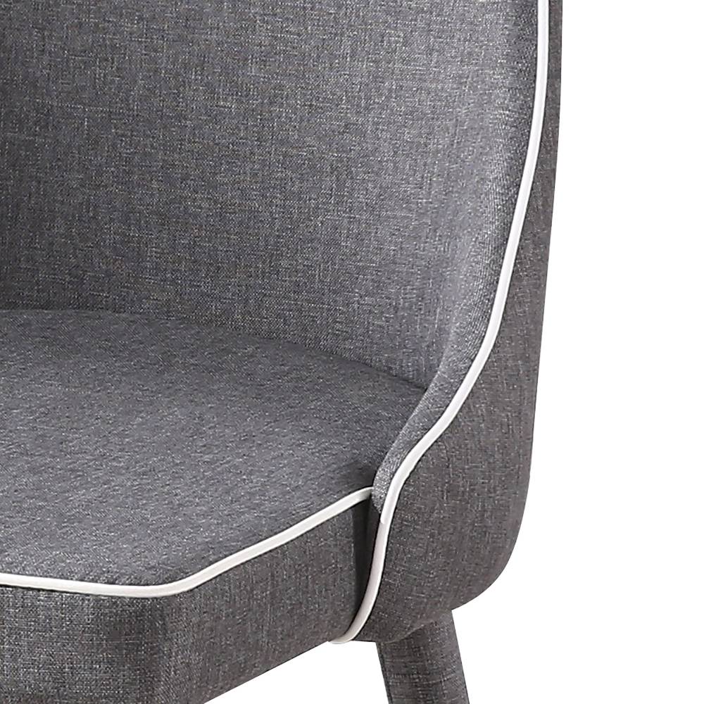 Oresteluchetta SEDIA IMBOTTITA ELMA GREY Sconti questo mese