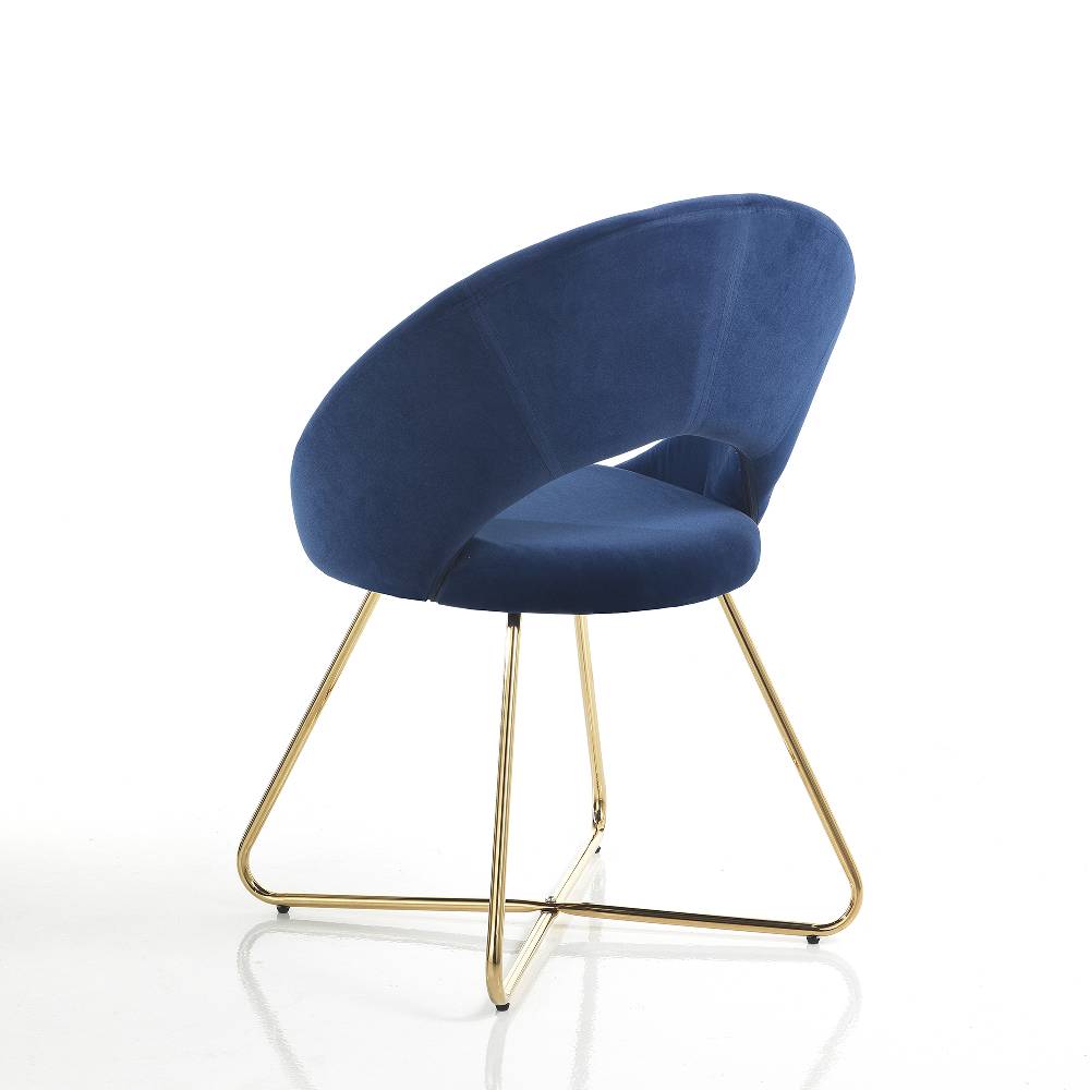 Oresteluchetta SEDIA / POLTRONA LAUREL BLUE Qualità