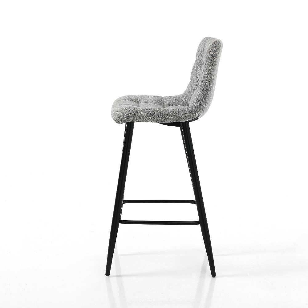 Oresteluchetta SGABELLO AMELIE LIGHT GREY HOME Economico