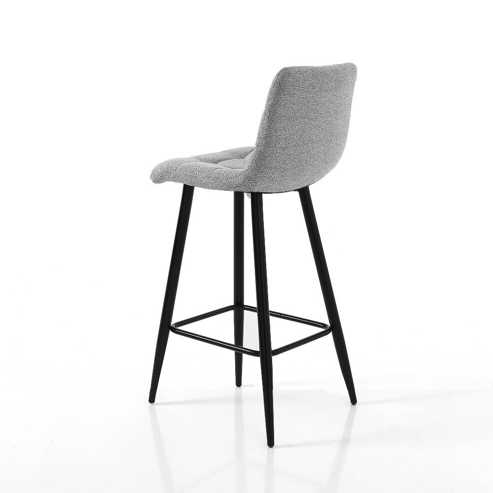 Oresteluchetta SGABELLO AMELIE LIGHT GREY HOME Economico