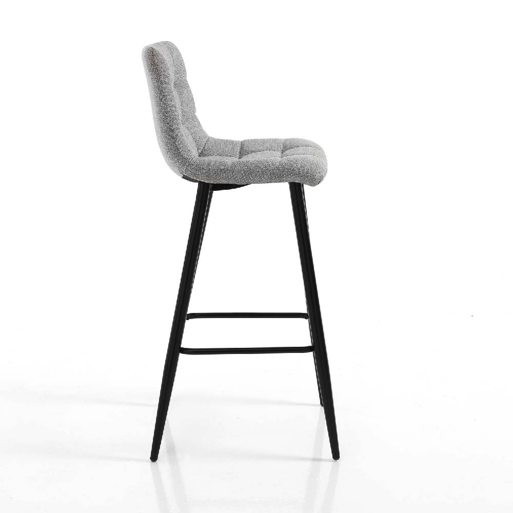 Oresteluchetta sgabello AMELIE LIGHT GREY Vendite Flash