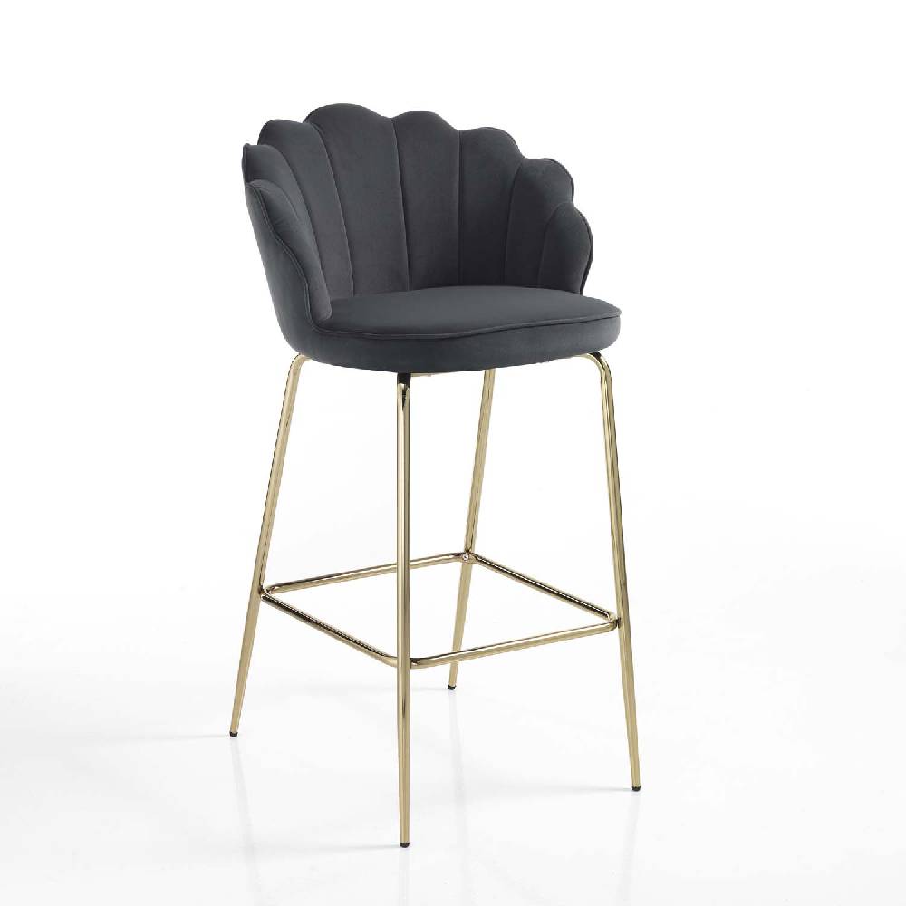 Oresteluchetta sgabello LINNY GREY Negozio