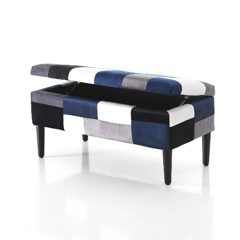Oresteluchetta cassapanca contenitore LIAM BLUE Offerta Anniversario