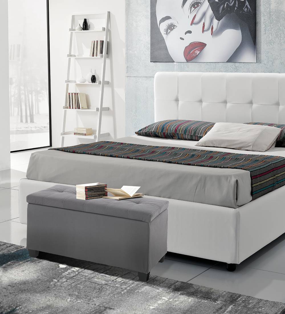 Oresteluchetta Cassapanca HAYWARD GREY 80 Smaltimento dello stoccaggio