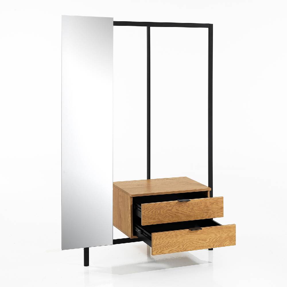 Oresteluchetta Mobile 2 cassetti CROWN Ritorno libero