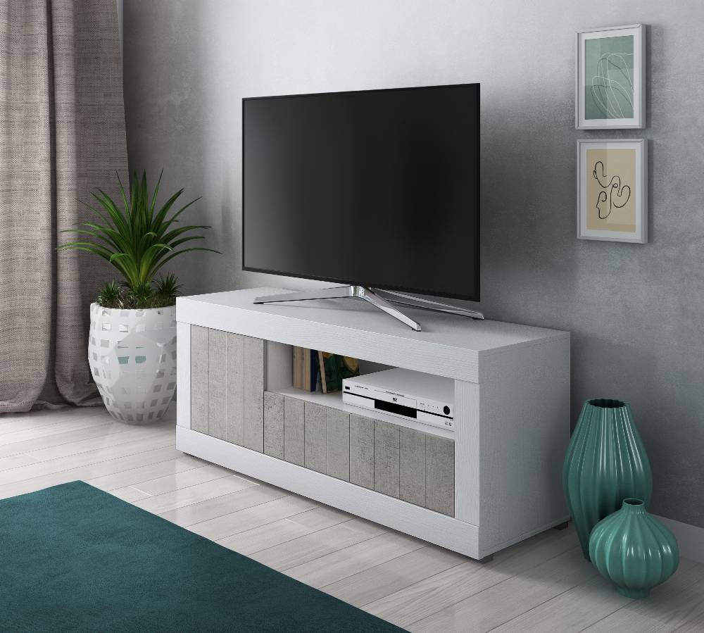 Oresteluchetta PORTA TV YORK CEMENT Latest stili