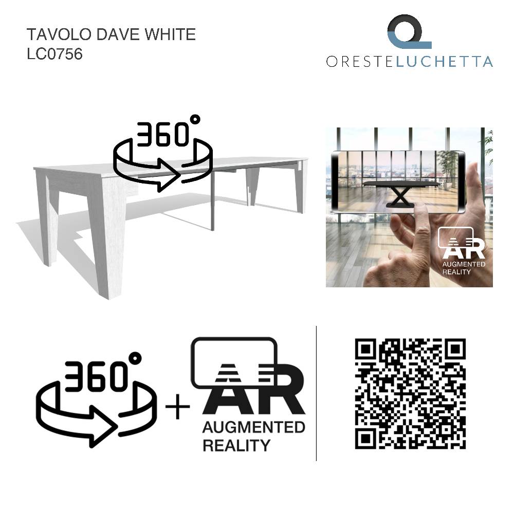 Oresteluchetta Tavolo/consolle DAVE WHITE Vendita