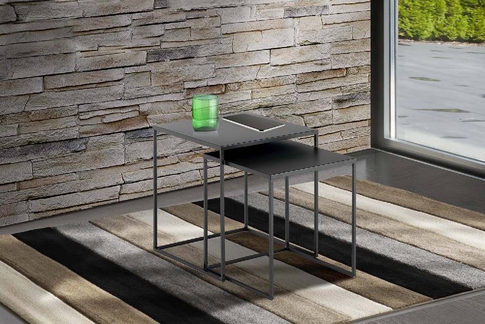 Oresteluchetta Set 2 tavolini OMAHA Flash Sale