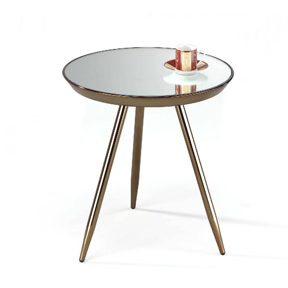 Oresteluchetta Tavolino / comodino IRVINE ROSE GOLD Smaltimento dello stoccaggio