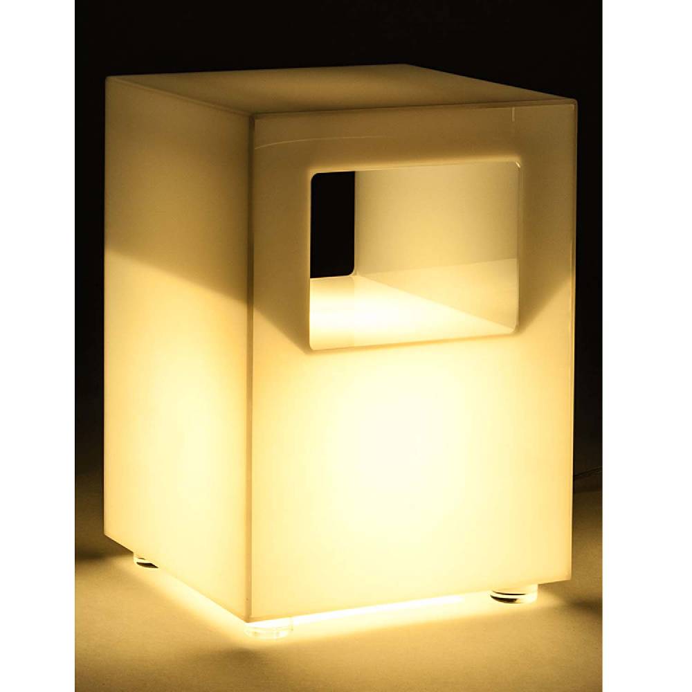 Oresteluchetta tavolino luminoso MORESBY WHITE Lightning offer
