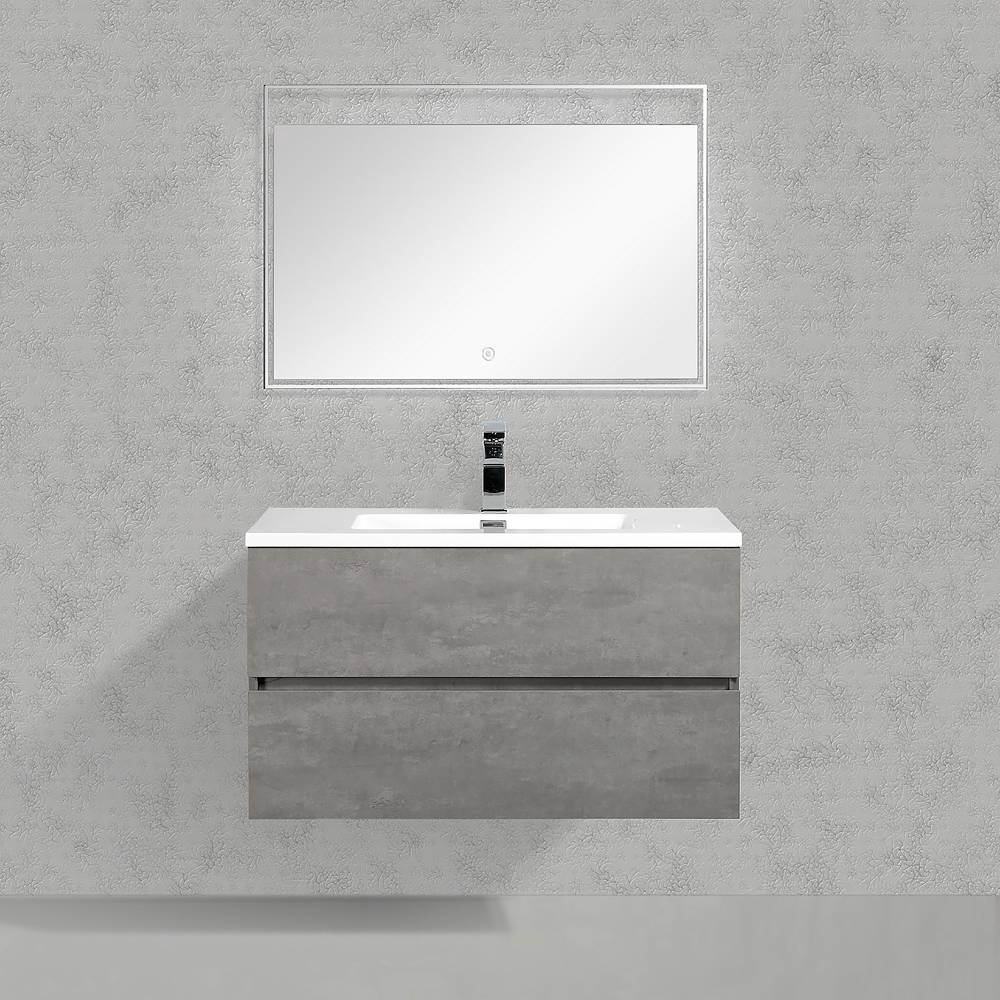 Oresteluchetta Mobile bagno ANNAT WHITE CEMENT 90 Vendite stagionali