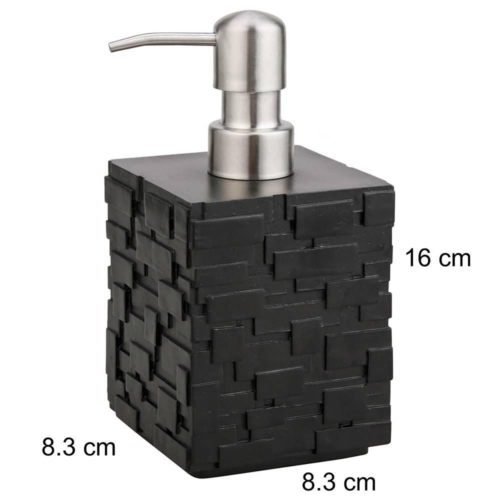 Oresteluchetta set bagno GRUA BLACK Offerta San Valentino