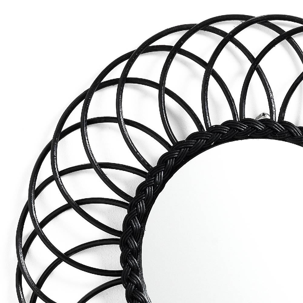 Oresteluchetta Specchio da parete NEW KAHALA BLACK Sconti VIP