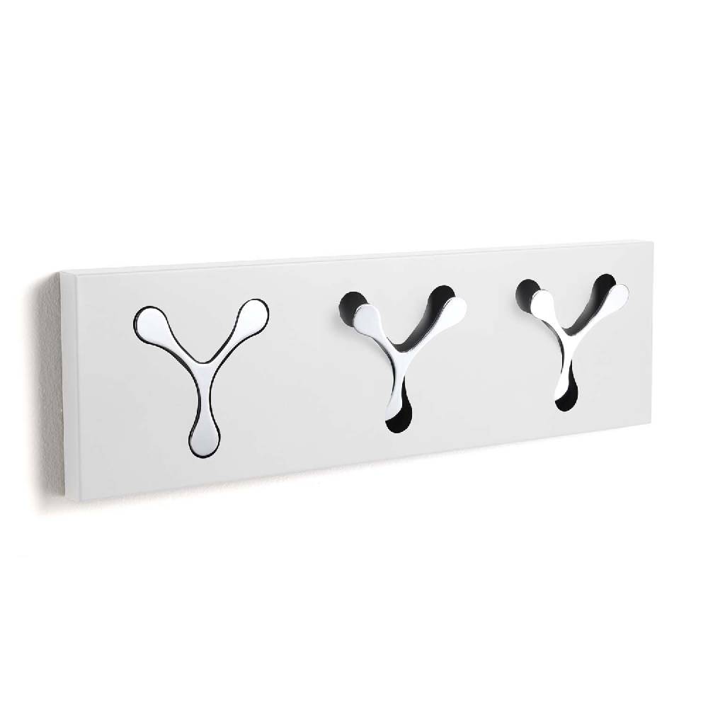 Oresteluchetta appendiabiti da parete NEW AUSTIN 3 WHITE Cyber Monday