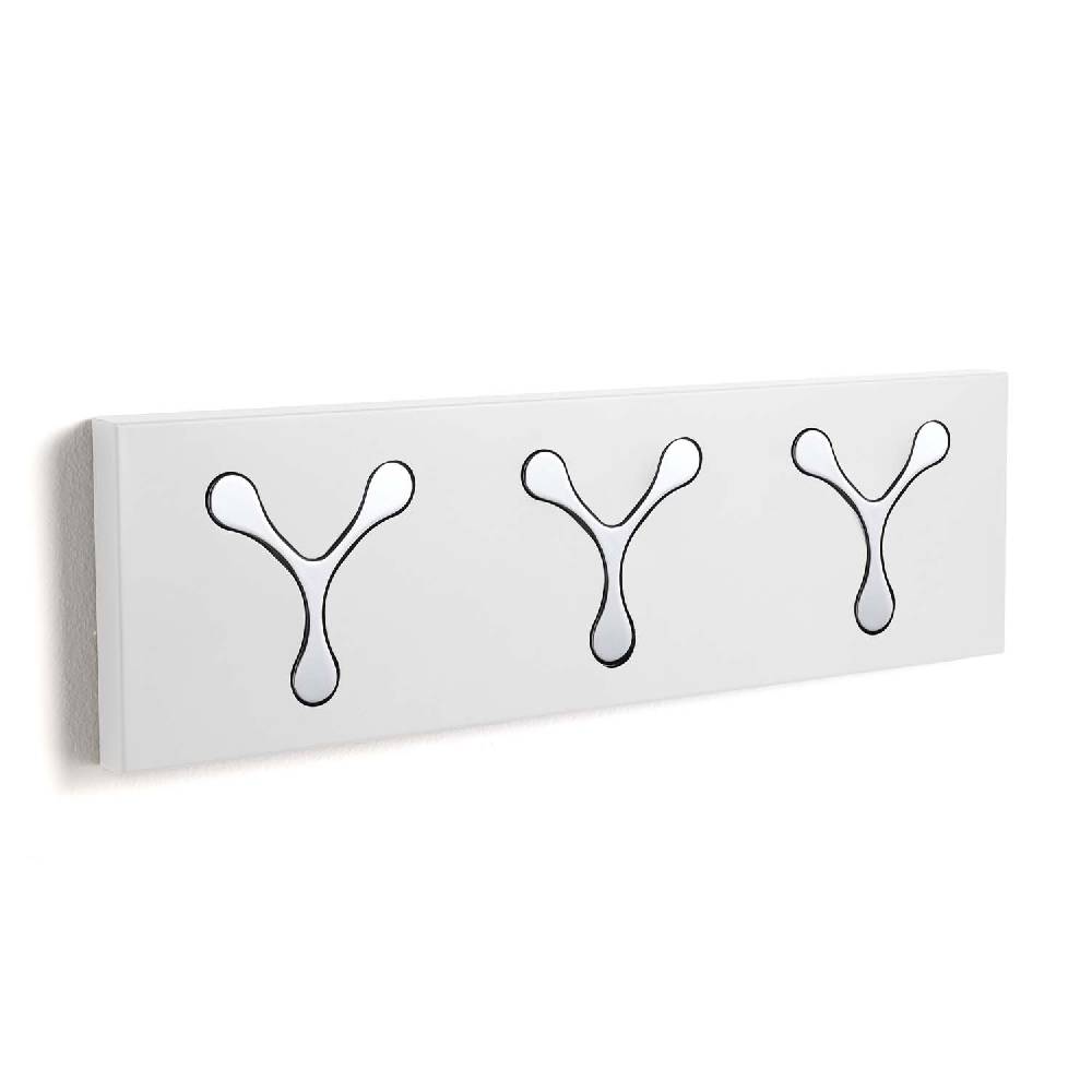 Oresteluchetta appendiabiti da parete NEW AUSTIN 3 WHITE Cyber Monday