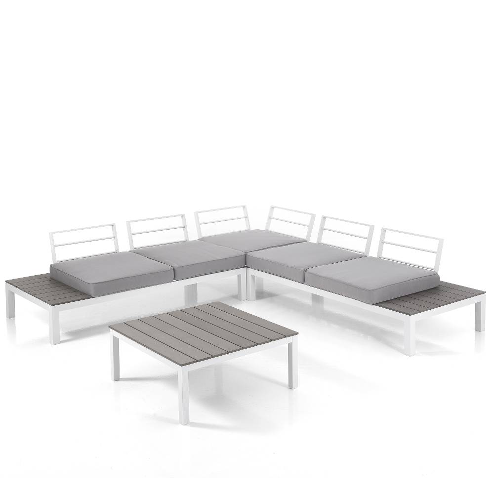 Oresteluchetta salotto interno / esterno LILJA WHITE Saldi Di Fabbrica
