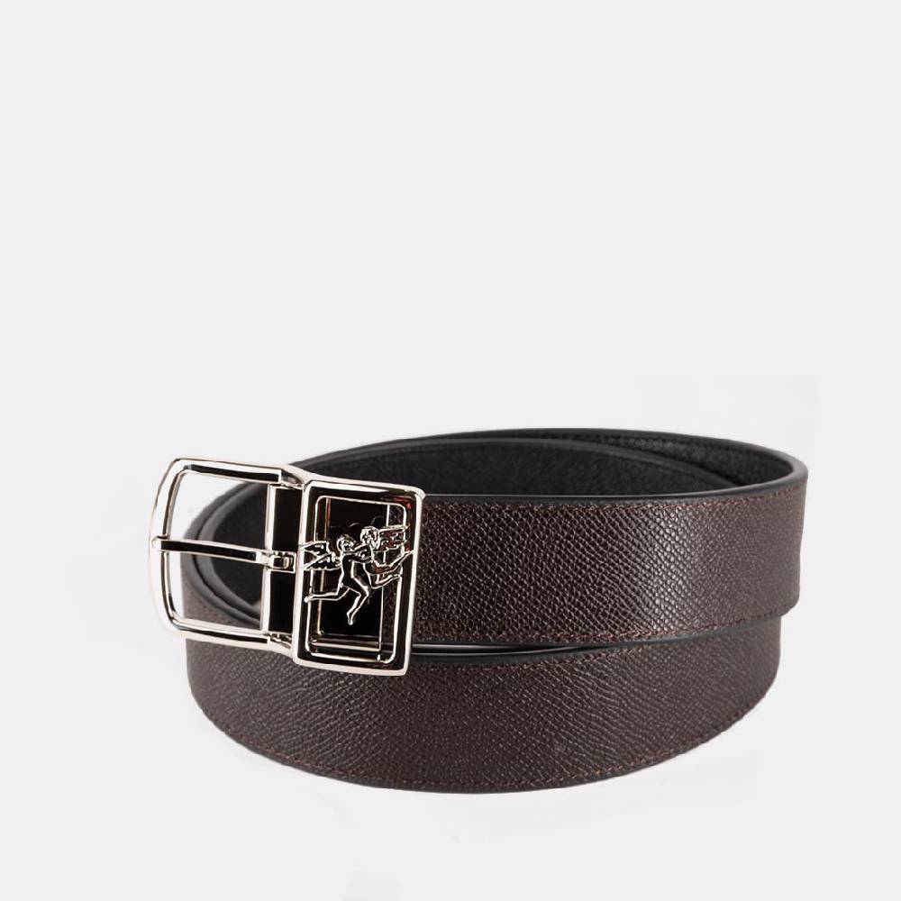 Piero Guidi PIERO GUIDI REVERSIBLE BELT IN 2 COLORS/CINTURA REVERSIBILE IN 2 COLORI Sconto
