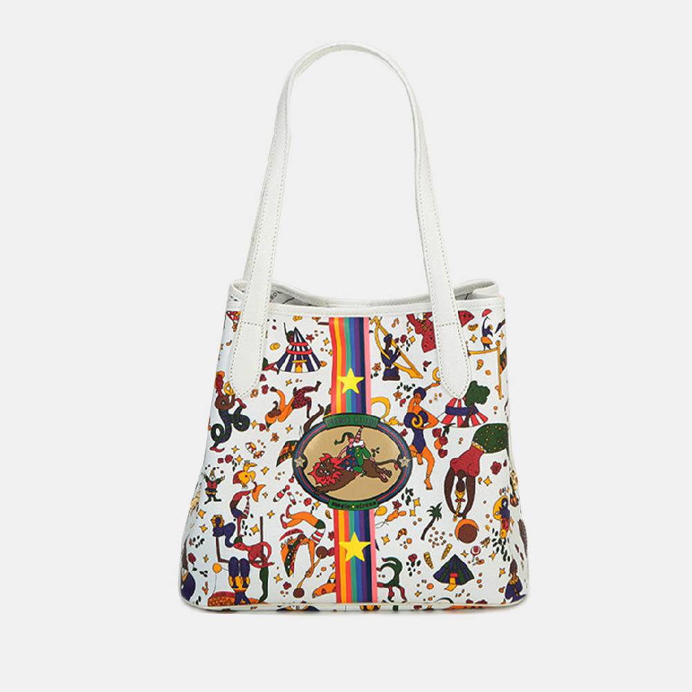 Piero Guidi PIERO GUIDI TOTE BAG/SHOPPING BAG "CIRCUS STAR" I Più Venduti
