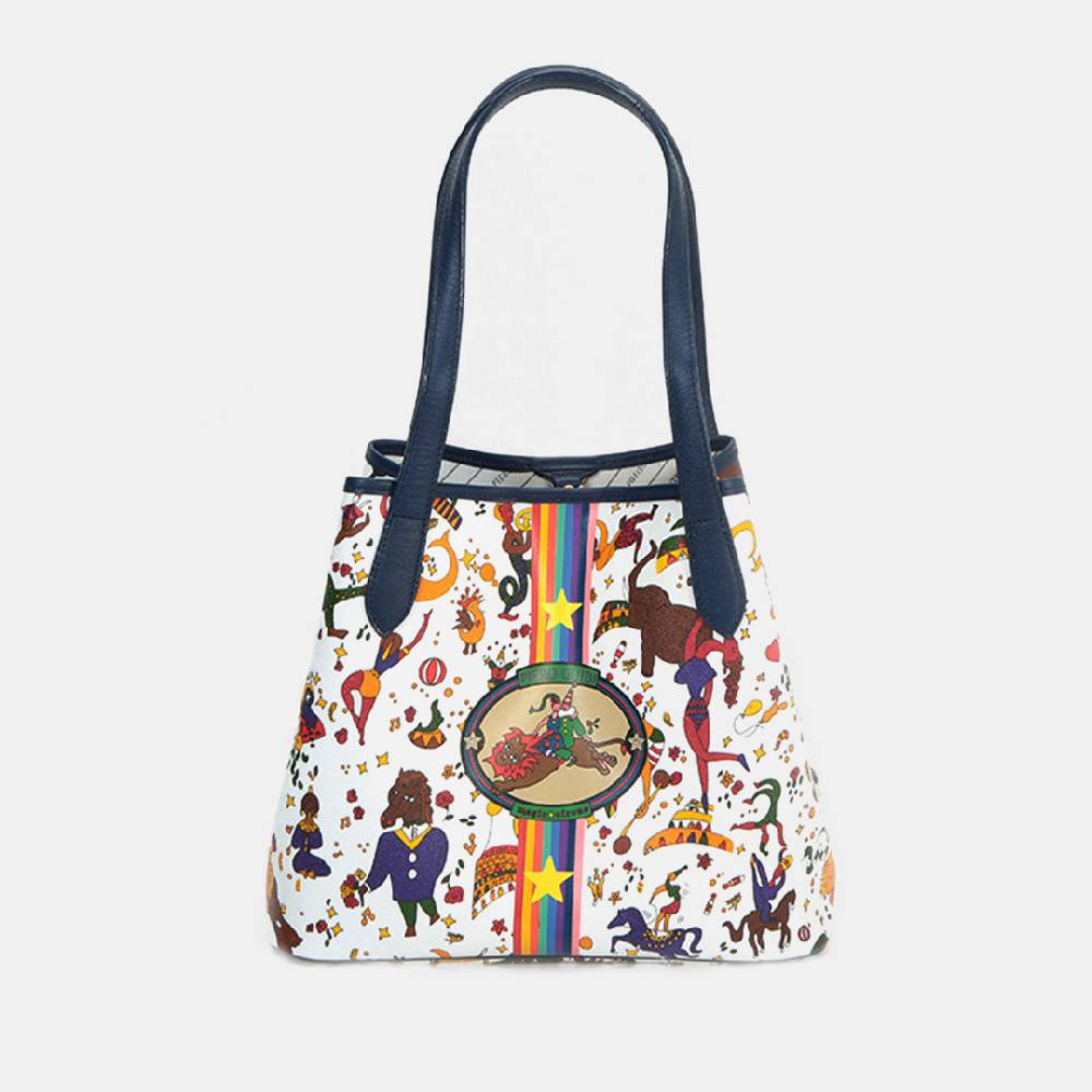 Piero Guidi PIERO GUIDI TOTE BAG/SHOPPING BAG "CIRCUS STAR" Vendite Flash