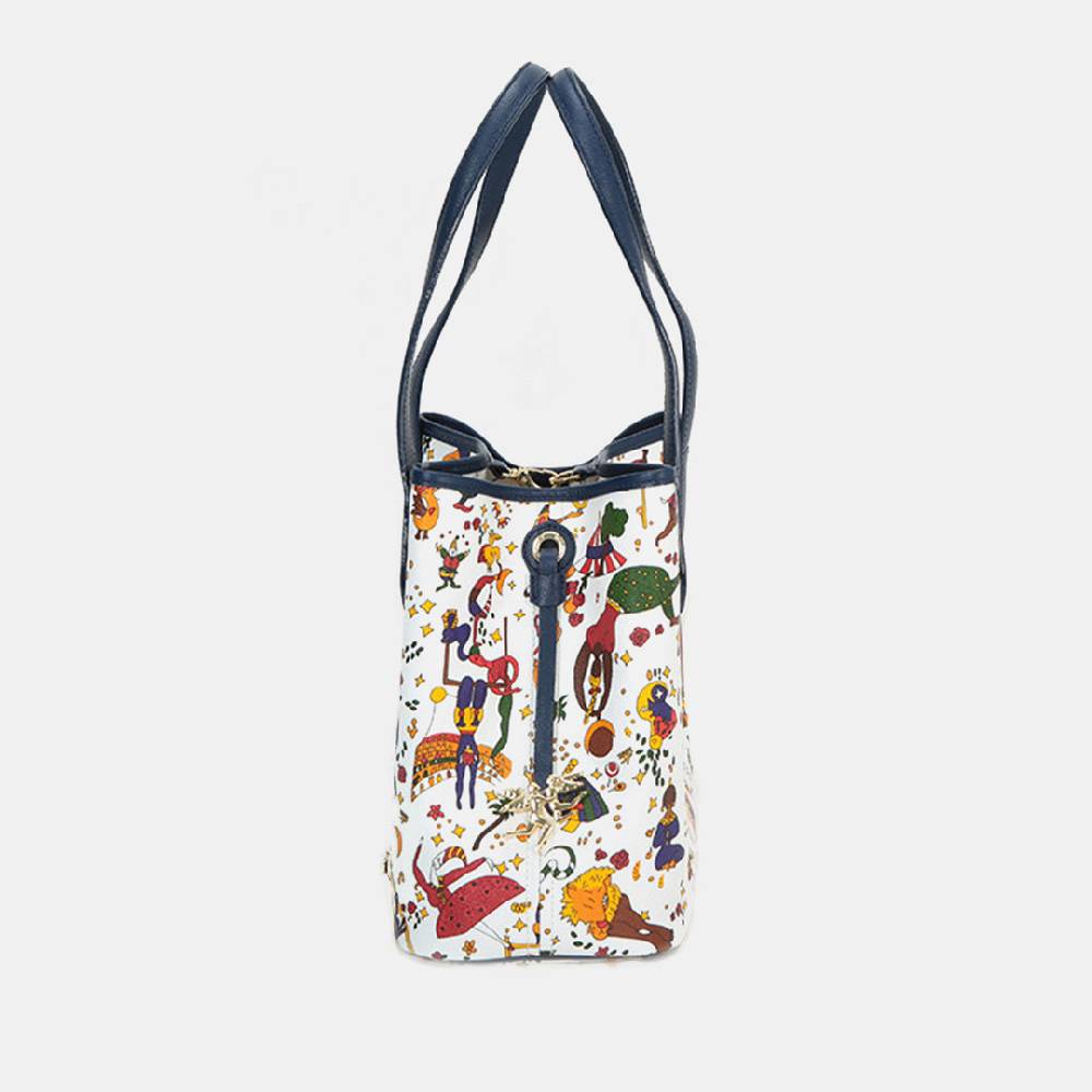Piero Guidi PIERO GUIDI TOTE BAG/SHOPPING BAG "CIRCUS STAR" Vendite Flash