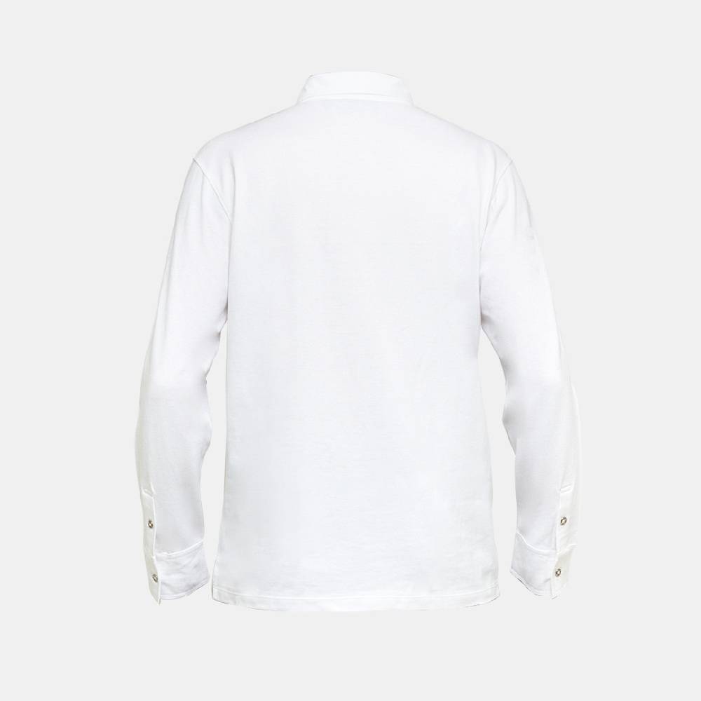 Piero Guidi LineaBold "Metal Botton" Polo Shirt Long Sleeve / Polo manica lunga Saldi