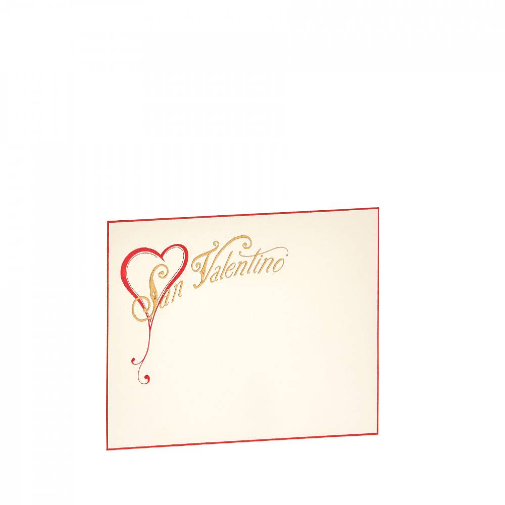 Pineider S.VALENTINO SCRITTA E CUORE 50% di sconto per tempo limitato