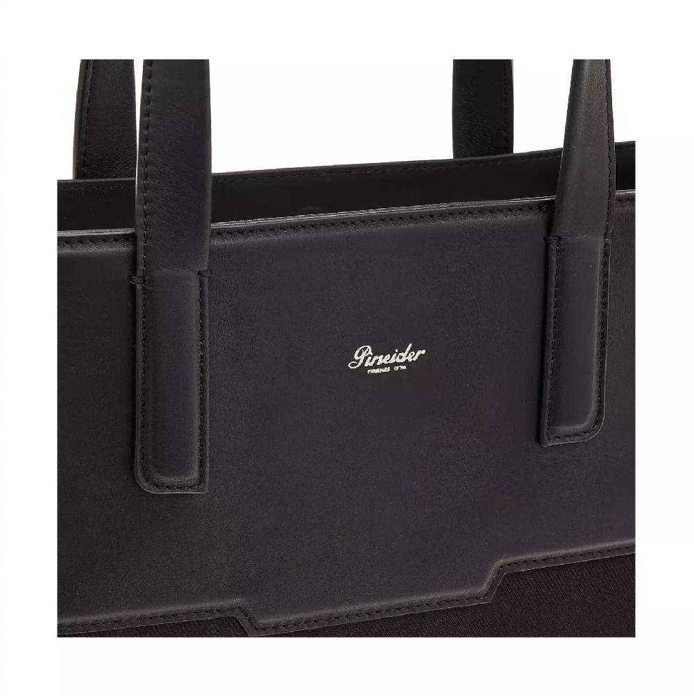 Pineider Museum Vertical Shopping Bag in Metro Nylon Outlet