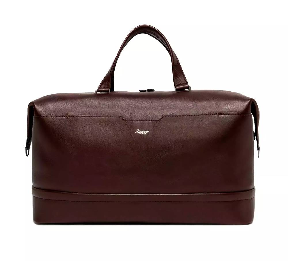 Pineider Weekender Duffle in Metro Smooth Vendita Calda