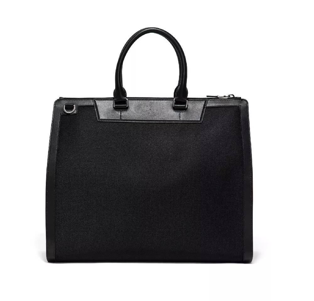 Pineider Business Duffle in Metro Nylon Vendite Flash