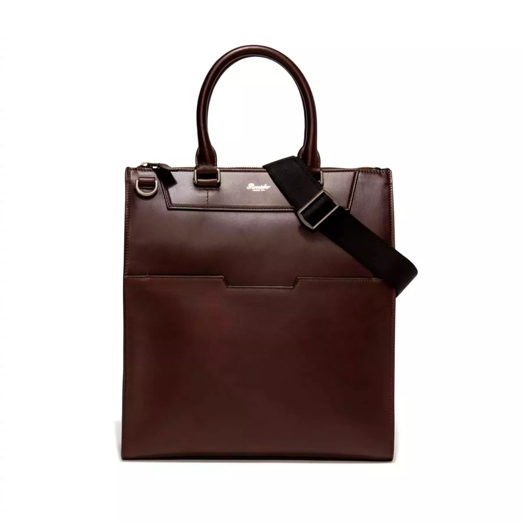 Pineider Florence Shopping Bag in Metro Smooth Nuova