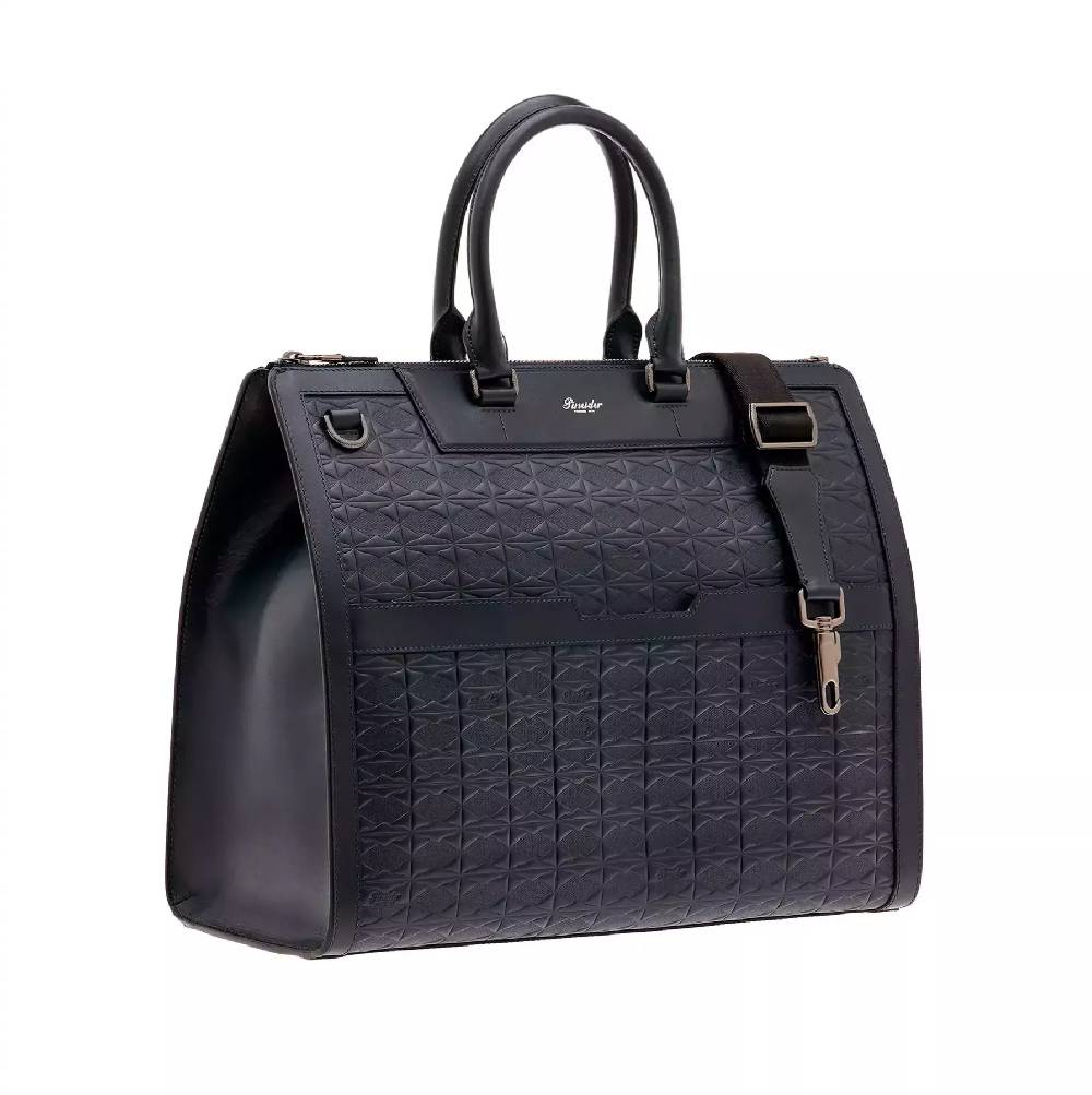 Pineider Business Duffle in Embossed Empress 2025