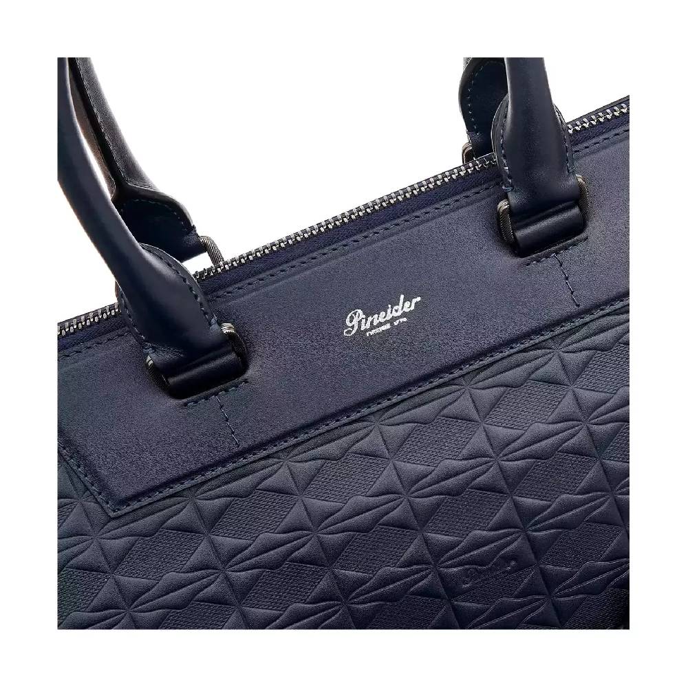 Pineider Business Duffle in Embossed Empress 2025
