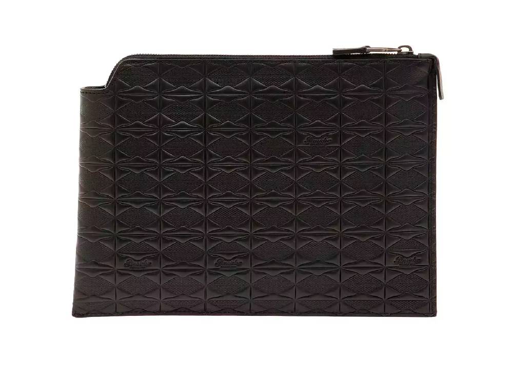 Pineider Pouch Medium in Embossed Empress Offerta