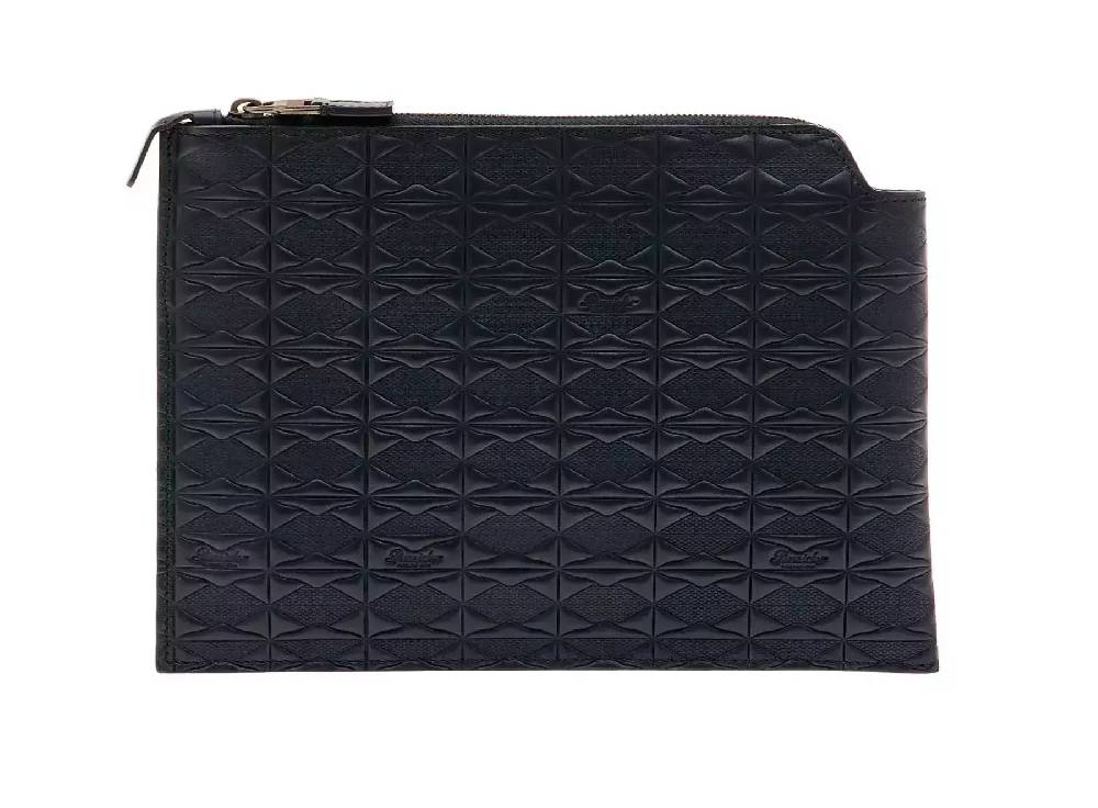 Pineider Pouch Medium in Embossed Empress Offerta