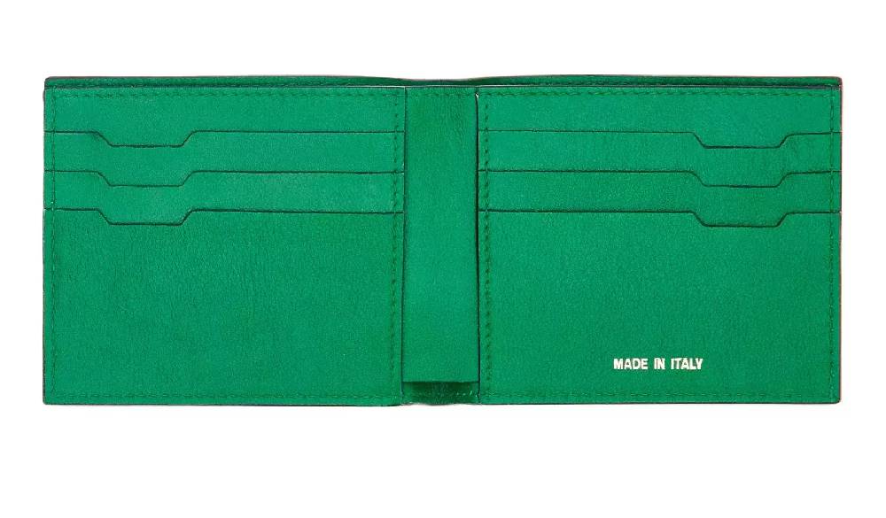 Pineider Portafoglio con 6 porta carte in Metro Smooth Saldi
