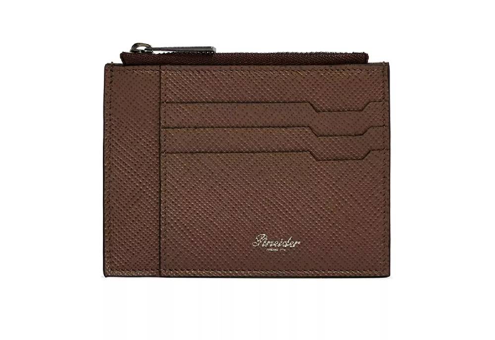 Pineider Porta carte con zip in Mini Franzi Italia