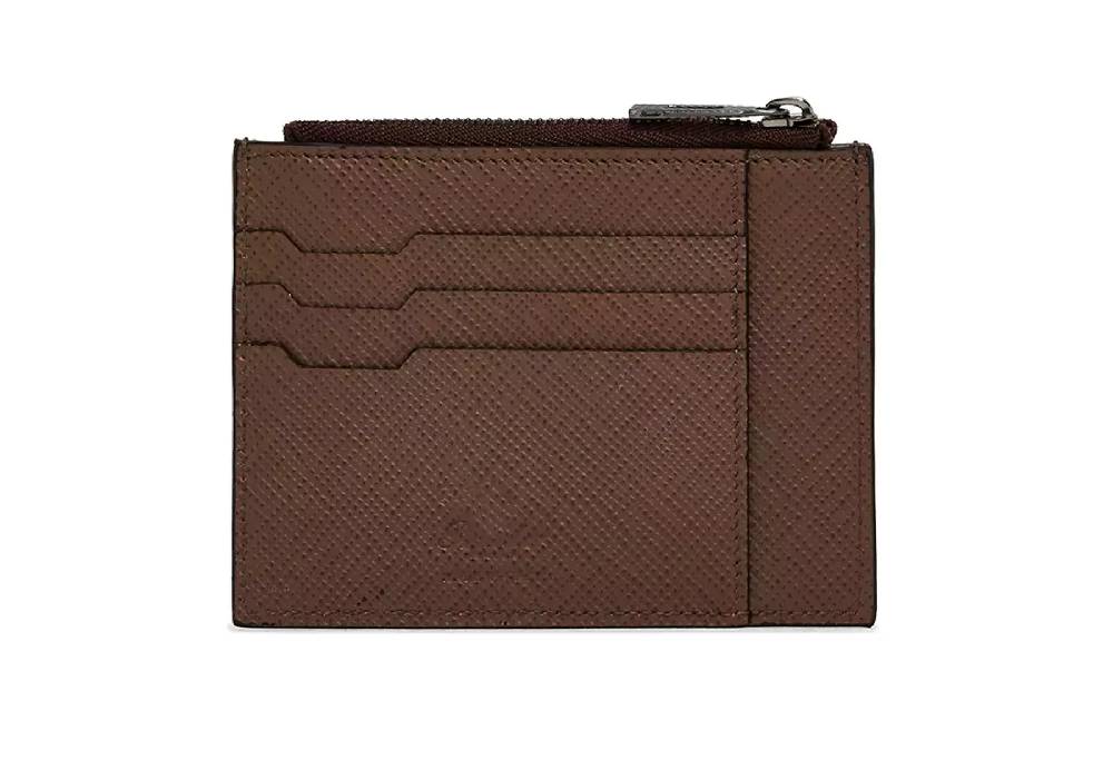 Pineider Porta carte con zip in Mini Franzi Italia
